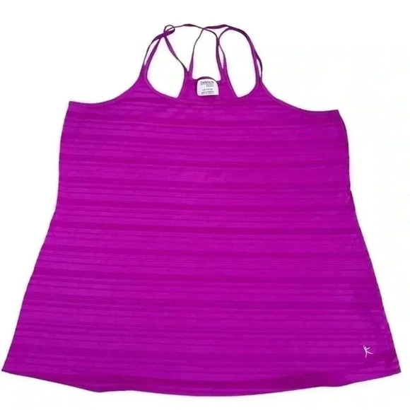 Dansko Other - Danskin Now Dance Spaghetti Straps Girls Young Women Purple Top SZ L (10/12)